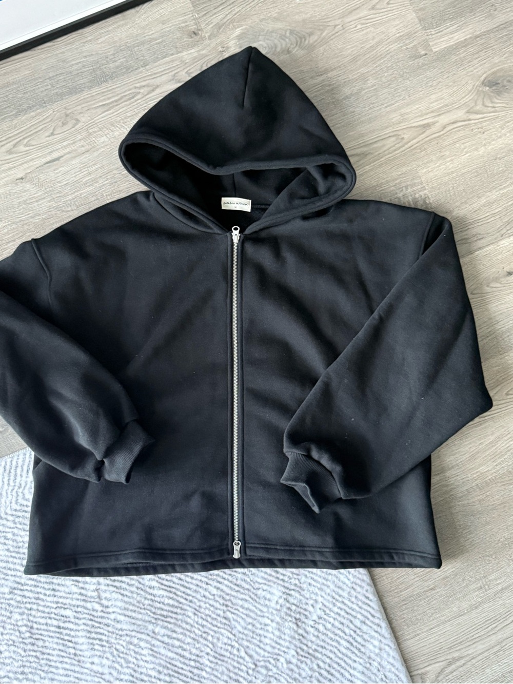Estudio Niksen Boxy Zip Up Hoodie